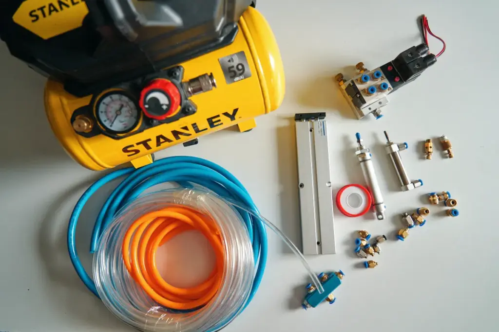 beginner pneumatic rigging parts for tabletop food video