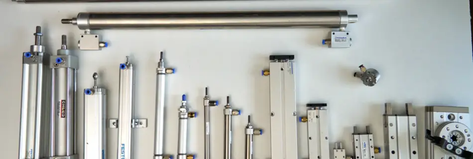 pneumatic cylinder for filmmaking and tabletop rigs