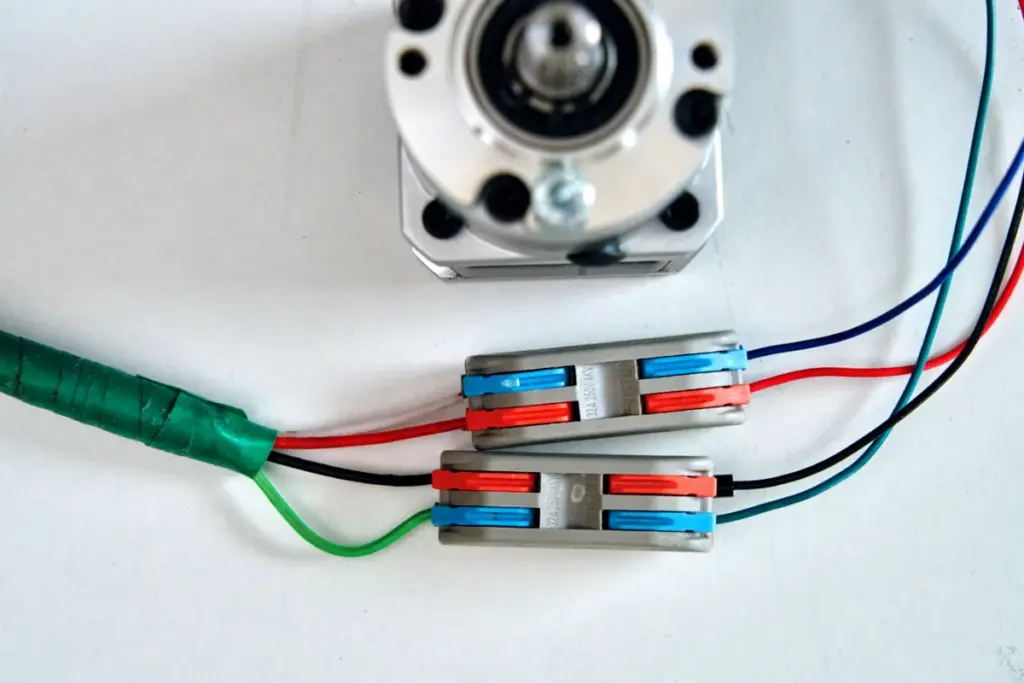 4 wire stepper motor wiring for tabletop rigs